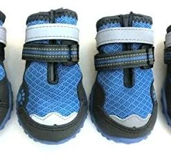 Mia's Pet Supply Xanday Breathable Dog Boots, Mesh Dog Shoes Apparel