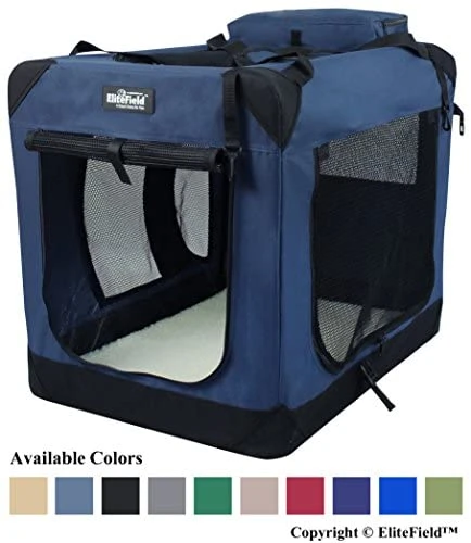 Mia's Pet Supply EliteField 3-Door Folding Soft Dog Crate - Indoor & Outdoor Travel Pet Home 7 Mia's Pet Supply EliteField 3-Door Folding Soft Dog Crate, Indoor & Outdoor Pet Home Travel