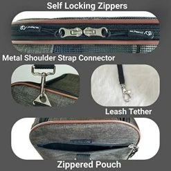 Mia's Pet Supply Mr. Peanut's Rhodium Series Airline Capable Soft Sided Pet Carrier Travel