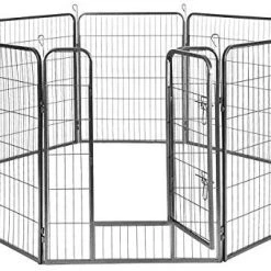 Brand New Mia's Pet Supply Giantex 24/32/40/48 Inch Dog Playpen with Door - 16/8 Panel Pet Playpen for Dogs 21 Mia's Pet Supply Giantex 24/32/40/48 Inch Dog Playpen With Door, 16/8 Panel Pet Playpen