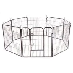 Brand New Mia's Pet Supply Giantex 24/32/40/48 Inch Dog Playpen with Door - 16/8 Panel Pet Playpen for Dogs 19 Mia's Pet Supply Giantex 24/32/40/48 Inch Dog Playpen With Door, 16/8 Panel Pet Playpen