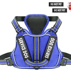 Mia's Pet Supply Leashes And Harness Service Dog Harness, No Pull Harness With Handle