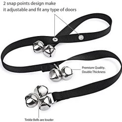 Mia's Pet Supply Solredo Dog Doorbells - Premium Training Potty Bells for Dogs 9 Mia's Pet Supply Solredo Dog Doorbells Premium Quality Training Potty Great Dog Bells