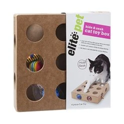 Mia's Pet Supply Cat Toys : Pet Products, Cat Toy Box For Kitty,