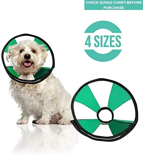 Mia's Pet Supply ProCollar Pet Recovery Cone E-Collar for Cats & Dogs - Comfortable & Adjustable 1 Mia's Pet Supply ProCollar Pet Recovery Cone E-Collar