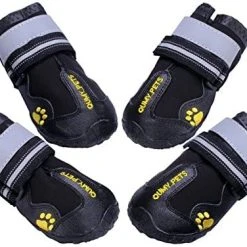 QUMY Waterproof Dog Boots - Reflective, Anti-Slip, Rugged Pet Shoes for All Weather | Mia's Pet Supply 15 Mia's Pet Supply QUMY Dog Boots Waterproof Shoes With Reflective Velcro Rugged Anti-Slip Apparel