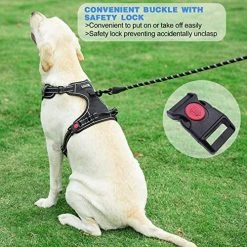 Mia's Pet Supply Leashes And Harness DRI No Pull Dog Harness Adjustable Reflective Oxford