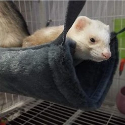 Mia's Pet Supply EONMIR Small Animal Sponge Double Hammock,