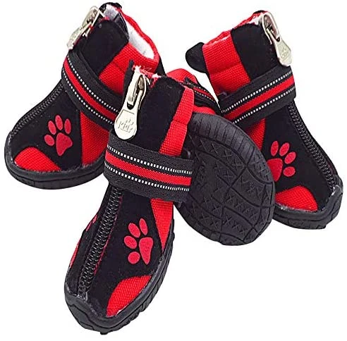 Mia's Pet Supply Dog Winter Shoes - Waterproof Dog Boots for Cold Weather, Durable & Comfortable Dog Apparel 1 Mia's Pet Supply Dog Winter Shoes, Dog Boots Apparel