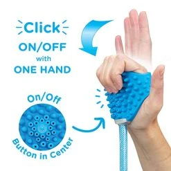 Mia's Pet Supply Aquapaw Pet Bathing Tool | Pet Shower Sprayer & Scrubber In-One,