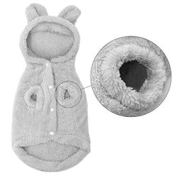 Mia's Pet Supply Apparel PET ARTIST Winter Warm Small Dog Pajamas Coats For Puppy