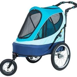 Mia's Pet Supply PETIQUE All Terrain Jogger-Sailboat Pet Stroller, Sailboat, Travel
