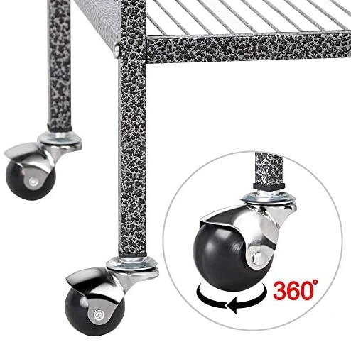 Yaheetech 54-inch Wrought Iron Large Parrot Cage - Durable Bird Cage for Parakeets, Cockatiels, and Small Birds 7 Mia's Pet Supply Aviary & Perches Yaheetech 54-inch Wrought Iron Standing Large Parrot Parakeet Flight Bird Cage