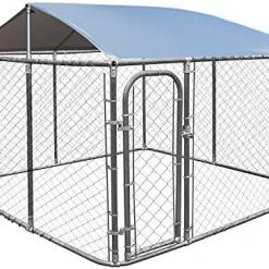 Mia's Large Pet Kennel Shade Cage - Durable & Spacious Outdoor Pet House for Dogs & Cats 17 Mia's Pet Supply Houses, Pens & Crates Large Pet Kennel Shade Cage
