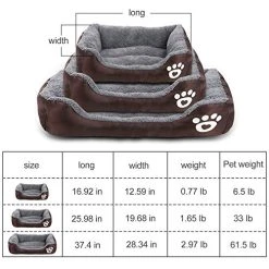 Mia's Pet Supply Zodae Pet Bed - Premium Comfort Bedding for Cats & Dogs 10 Mia's Pet Supply Zodae Ped Bed Premium Bedding