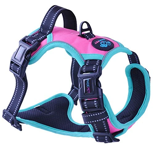 Mia's Pet Supply 2019 Upgraded No-Pull Dog Harness - 3M Reflective Adjustable Vest for Dogs 11 Mia's Pet Supply Leashes And Harness PHOEPET 2019 Upgraded No Pull Dog Harness, 3M Reflective Adjustable Vest