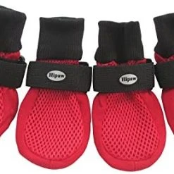 Mia's Pet Supply Apparel HiPaw Breathable Dog Boots Nonslip Rubber Sole For Summer Hot Pavement : Pet Supplies