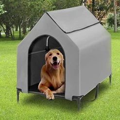 Mia's Pet Supply Houses, Pens & Crates Fit Choice Elevated Dog House, Portable Dog House Crate