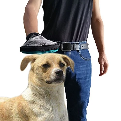 Mia's Pet Supply Grooming Glove - Pet Hair Remover for Cats & Dogs | Affordable Pet Hygiene Tool 2 Mia's Pet Supply Hygiene : Pet Grooming Glove Pet Hair Remover