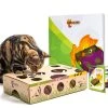 Mia's Pet Supply : Cat Interactive Treat Maze & Puzzle Feeder Cat Toys