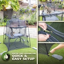 Mia's Pet Supply Outback Jack Outdoor Cat Enclosures For Indoor Cats Cat Toys