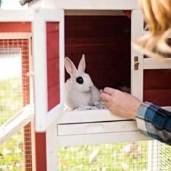 Mia's Pet Supply Advantek Stilt House Rabbit Hutch - Durable Outdoor Rabbit Cage with Weatherproof Design 17 Mia's Pet Supply Advantek The Stilt House Rabbit Hutch Rabbit Houses & Accessories