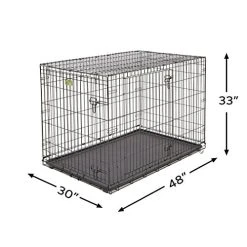 Mia's Pet Supply MidWest Homes For Pets Dog Crate | ICrate Single Door & Double Door