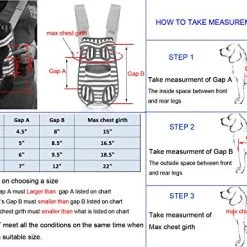 Mia's Pet Supply Travel Legs Out Front Pet Dog Carrier Front Chest Backpack