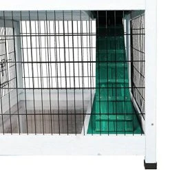 Mia's Pet Supply Petsfit Bunny Cage, Outdoor Rabbit Hutch Rabbit Houses & Accessories