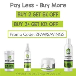 Mia's Pet Supply : ZPAW Dental Wipes For Dogs And Cats