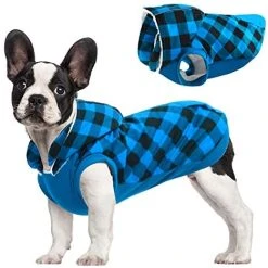 Mia's Pet Supply Kuoser British Style Plaid Dog Winter Coat