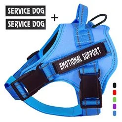 Mia's Pet Supply Leashes And Harness No-Pull Emotional Support Pet Vest Harness, Reflective Breathable And Adjustable