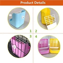 Sxbest Rabbit Feeders Hay Food Bin Feeder for Guinea Pigs & Rabbits | Durable Pet Food Hay Feeder by Mia's Pet Supply 12 Mia's Pet Supply : Sxbest Rabbit Feeders Hay Food Bin Feeder, Food Hay Feeder For Guinea Pig, Rabbit,
