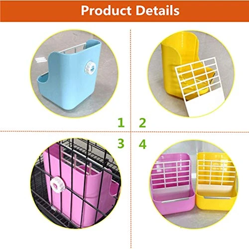 Sxbest Rabbit Feeders Hay Food Bin Feeder for Guinea Pigs & Rabbits | Durable Pet Food Hay Feeder by Mia's Pet Supply 4 Mia's Pet Supply : Sxbest Rabbit Feeders Hay Food Bin Feeder, Food Hay Feeder For Guinea Pig, Rabbit,