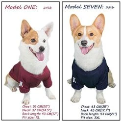Mia's Pet Supply Dog Shirts Blank T-Shirt Cotton Pet Clothes