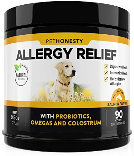 Pet Honesty Allergy Relief Immunity Supplement for Dogs - Best Reviews at Mia's Pet Supply 1 Mia's Pet Supply : Pet Honesty Allergy Relief Immunity Supplement For Dogs