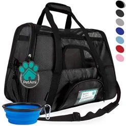 Mia's Pet Supply PetAmi Premium Airline Approved Soft-Sided Pet Travel Carrier