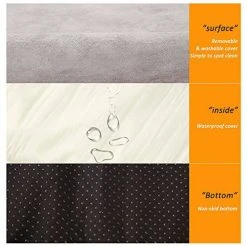 Mia's Pet Supply Bedding Laifug Orthopedic Memory Foam Dog Bed Pillow