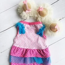 Mia's Pet Supply Ollypet Dog Dresses For Small Dogs Puppy Cat Girl Clothes