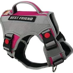 Mia's Pet Supply Working Dog Vest Harness Leashes And Harness