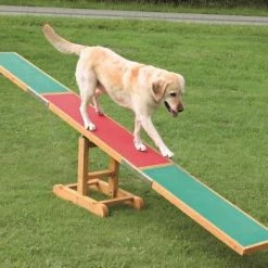 Mia's Pet Supply Training Trixie Agility Seesaw, Non-Slip Surface