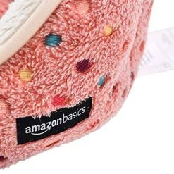 Mia's Pet Supply Cuddler Pet Bed, Pink Polka Dots Bedding