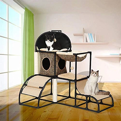 Mia's Pet Supply Cat Tree for Large Cats - Super Stable Cat Furniture with Scratching Posts & Perches 9 Mia's Pet Supply Cat Tree For Large Cats Super Stable Cat Furniture