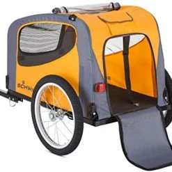 Mia's Pet Supply Schwinn Rascal Bike Pet Trailer for Dogs - Small & Large Breeds, Orange 14 Mia's Pet Supply Schwinn Rascal Bike Pet Trailer, For Small And Large Dogs, Small, Orange
