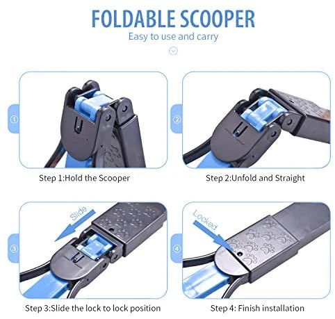 Mia's Pet Supply Non-Breakable Pooper Scooper for Dogs and Cats - Durable & Hygienic Pet Waste Cleanup Tool 6 Mia's Pet Supply Hygiene PPOGOO Non-Breakable Pet Pooper Scooper For Dogs And Cats