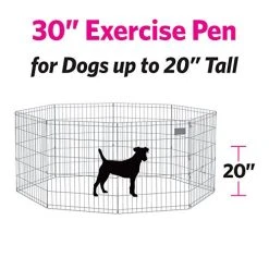 Brand New Mia's Pet Supply Foldable Exercise Pet Playpen - B552-30 | Houses, Pens & Crates 13 Mia's Pet Supply Houses, Pens & Crates New World Pet Products B552-30 Foldable Exercise Pet Playpen,