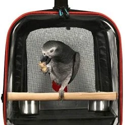 Mia's Pet Supply Colorday Lightweight Bird Carrier, Bird Travel Cage Aviary & Perches