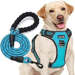 Mia's Pet Supply Leashes And Harness DRI No Pull Dog Harness Adjustable Reflective Oxford