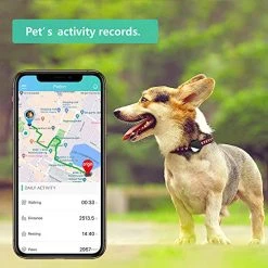 Mia's Pet Supply PETFON Pet GPS Tracker(iOS ONLY), Real-Time Tracking Device,