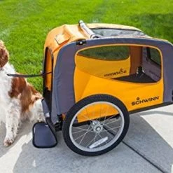 Mia's Pet Supply Schwinn Rascal Bike Pet Trailer for Dogs - Small & Large Breeds, Orange 16 Mia's Pet Supply Schwinn Rascal Bike Pet Trailer, For Small And Large Dogs, Small, Orange